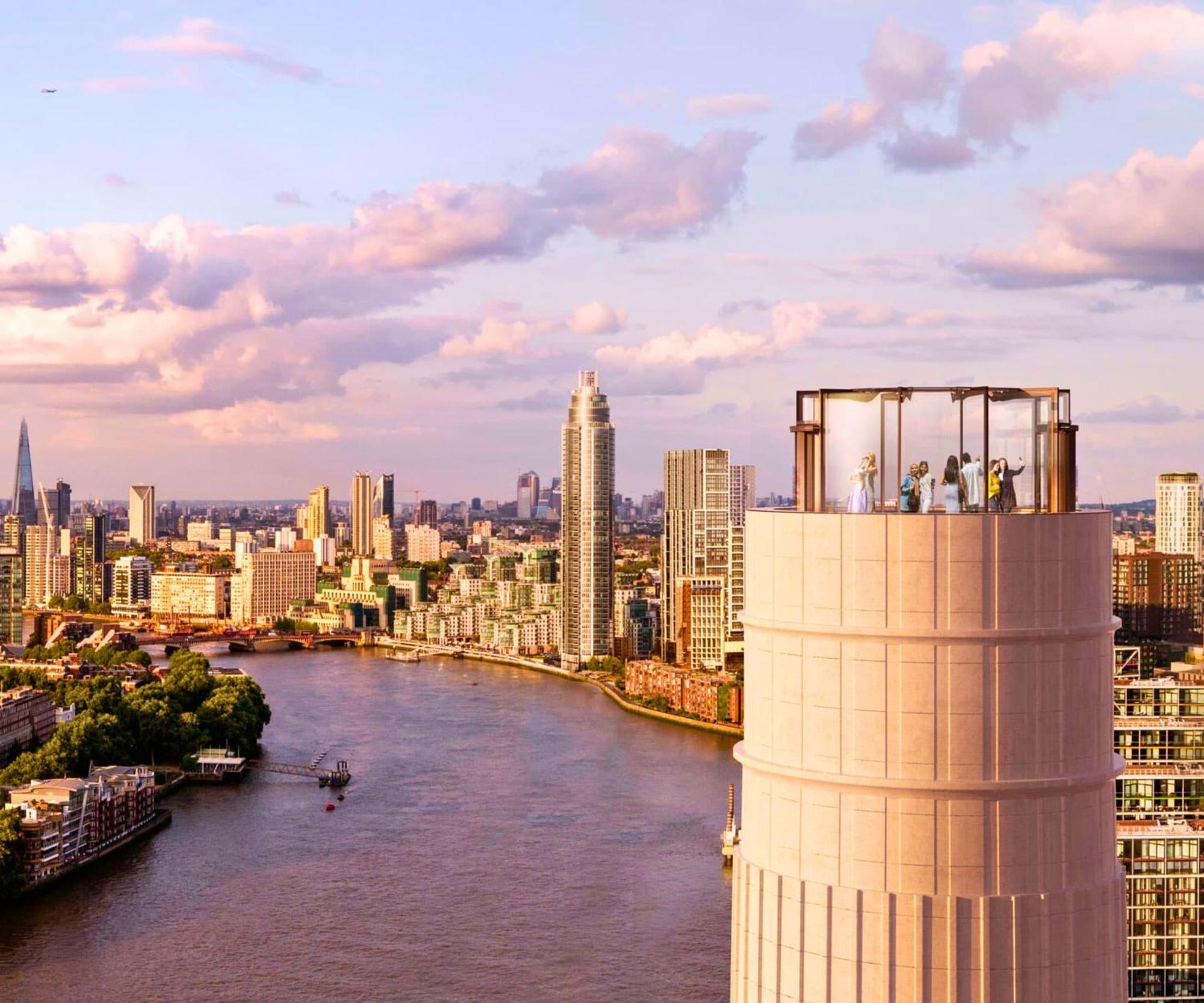 Battersea Power Station - Winter Garden Balcony & 1Gb Wifi - Luxurylondonstays Exterior photo