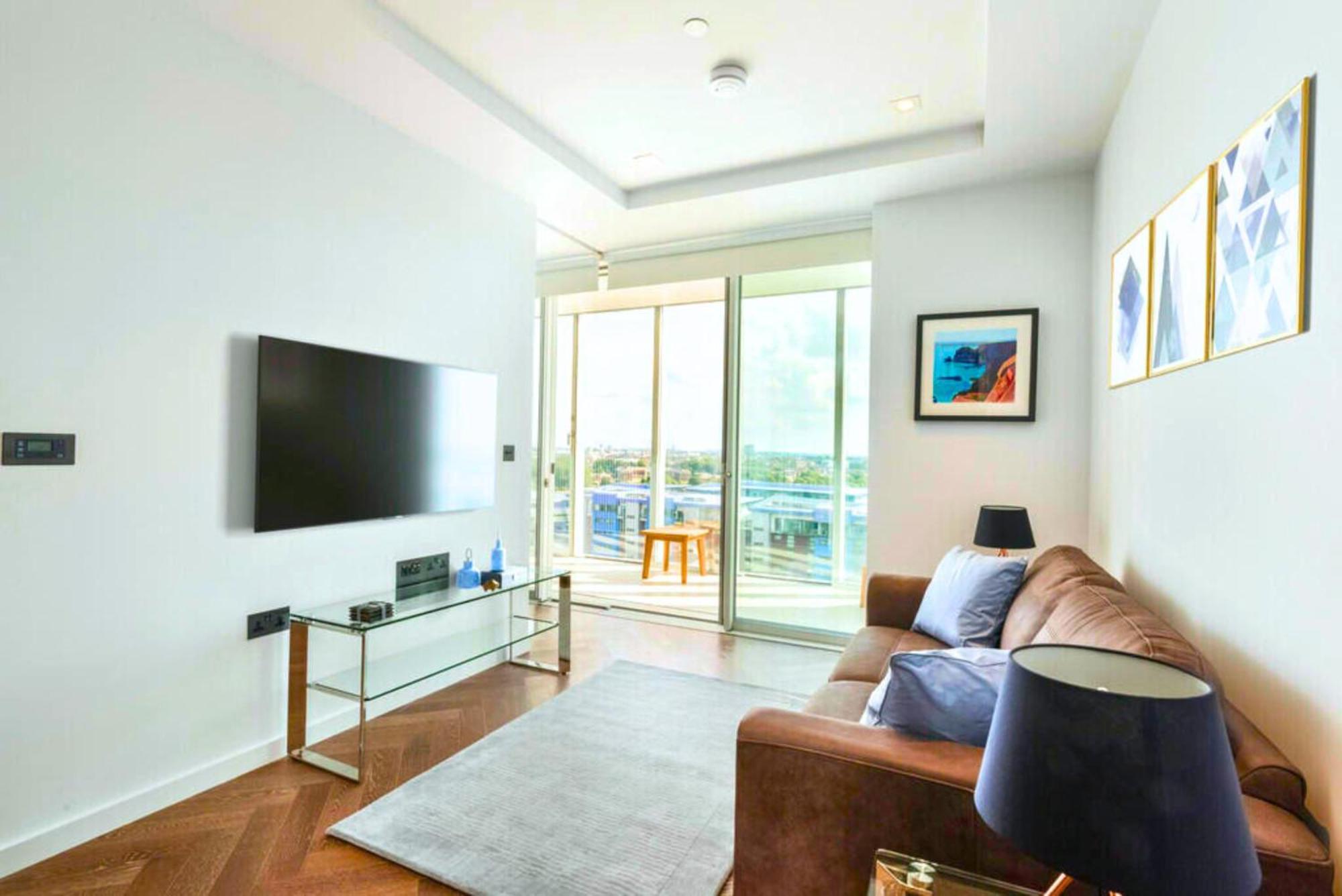 Battersea Power Station - Winter Garden Balcony & 1Gb Wifi - Luxurylondonstays Exterior photo